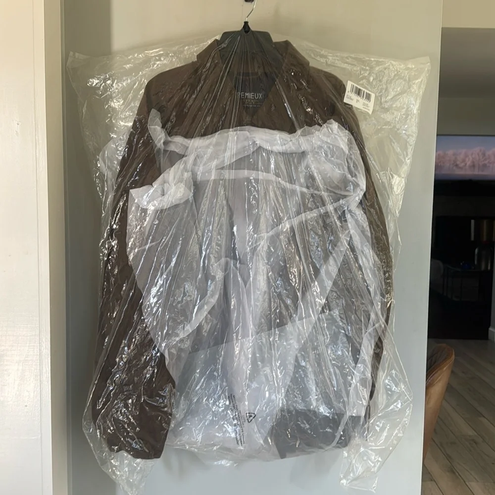 CREAMEAUX Waxed Leather Jacket